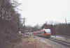 Zug nach Kln-Hansaring passiert den Abspannmast beim B am ehem. Hp. Gummersbach-Nord, Blick in Richtung Sd-West (15.3.2004), (c) Alex M.